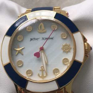Brand New Betsy Johnson Nautical Watch